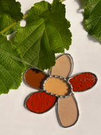 BLOOM — Stained Glass Flower Suncatcher — Glasatelier Claire