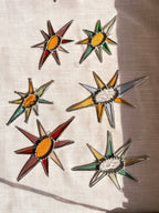SPARKLE — Stained Glass Ornament — Glasatelier Claire