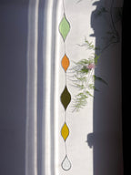 INFINITY — Stained Glass Window Garland — Glasatelier Claire