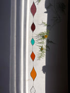 INFINITY — Stained Glass Window Garland — Glasatelier Claire