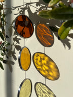 AUTUMN — Stained Glass Window Garland — Glasatelier Claire