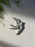 SWALLOW glass artwork