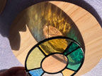 SUNRAYS — Stained Glass Sun Ornament — Glasatelier Claire