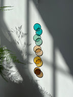 WINTER — Stained Glass Window Garland — Glasatelier Claire