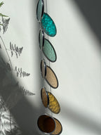WINTER — Stained Glass Window Garland — Glasatelier Claire