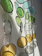 SPRING — Stained Glass Window Garland — Glasatelier Claire
